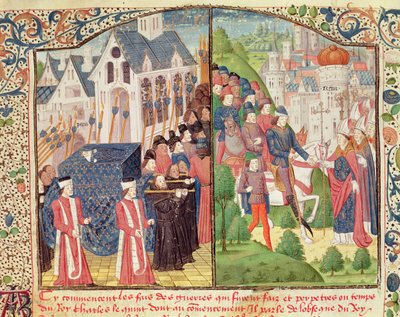 Il funerale di San Luigi a Parigi nel 1270 e l