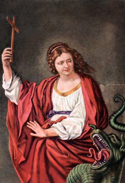Santa Margherita e il drago, da un 