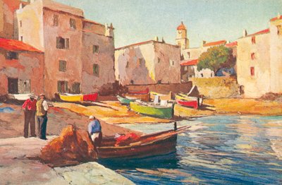 Saint Tropez: Il vecchio porto dei pescatori da French School