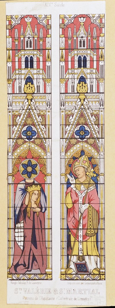 Santa Valeria, vergine e martire a Limoges (III secolo) e San Marziale, vescovo di Limoges (III secolo), patroni dell
