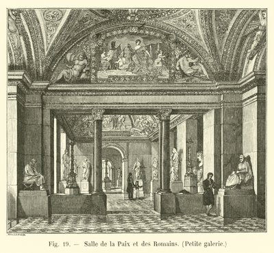 Sala della Pace e dei Romani, Piccola galleria da French School