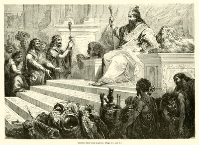Salomone in tutta la sua gloria da French School
