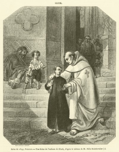 Salone del 1849, Pittura, Una Scena dell