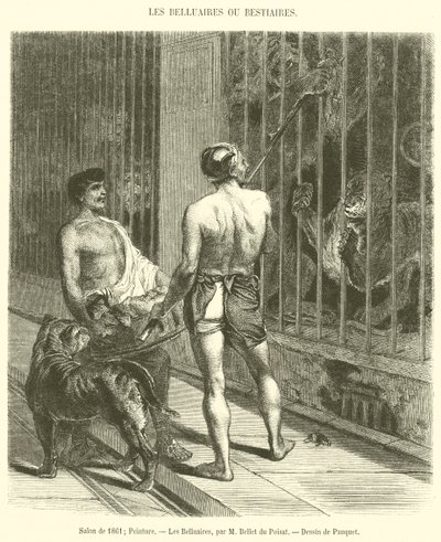 Salone del 1861, Pittura, I Belluari (incisione) da French School