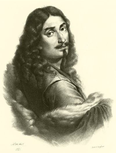 Salvator Rosa, ritratto da French School