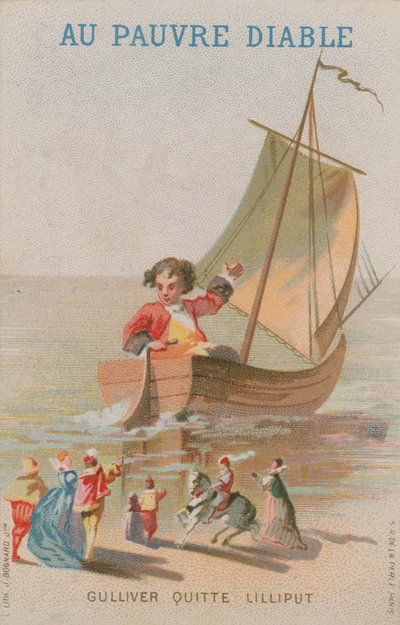 Scena da I viaggi di Gulliver da French School