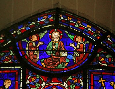 Scena dalla Vita di San Martino, Cattedrale di Chartres da French School