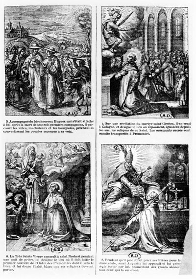 Scene della vita di San Norberto, fondatore dell