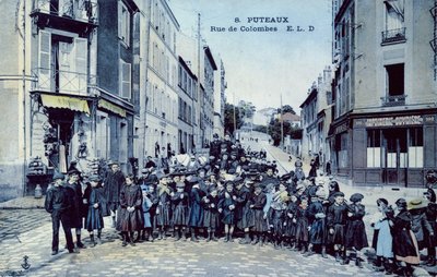 Scolari a Puteaux, c.1900-10 da French School