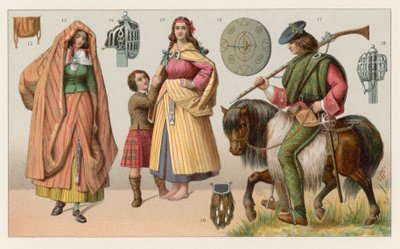 Costume scozzese da French School