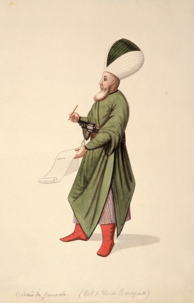 Scrivano dei comandanti giannizzeri da French School