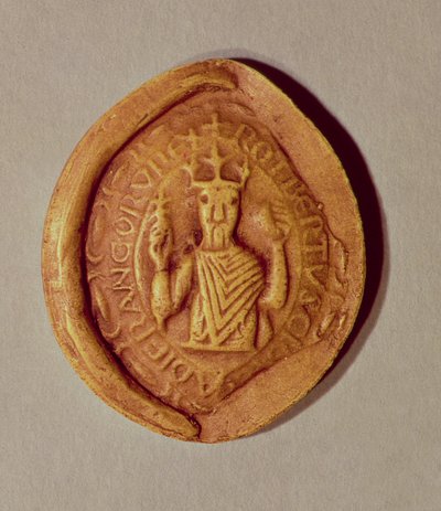 Sigillo di Roberto II il Pio, 997 d.C. da French School
