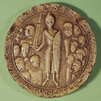 Sigillo del Comune di Soissons, 1228 da French School