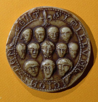 Sigillo del consiglio del Comune di Meulan, 1195 da French School
