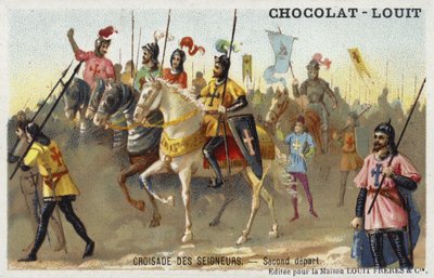 Seconda partenza della Crociata dei Principi, Prima Crociata, 1096 da French School