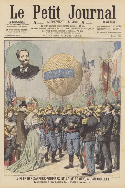 Festa dei vigili del fuoco di Seine-et-Oise a Rambouillet, Parigi da French School