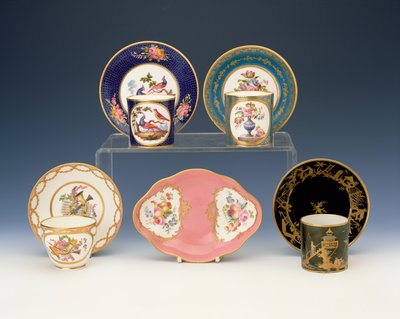 Selezione di Porcellane di Sèvres, c.1760 da French School