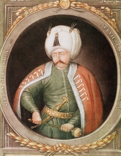 Selim I (1466-1520) detto Yavuz il Crudele, Sultano 1512-20 da French School