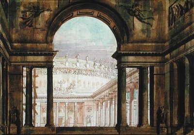 Scenografia ispirata all