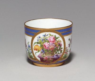 Zuccheriera Sevres Beau Bleu, 1789 da French School
