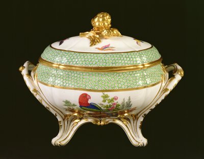 Zuppiera di Sèvres dal servizio Eden, marchio del pittore Pierre-Joseph Rosset, 1788 da French School