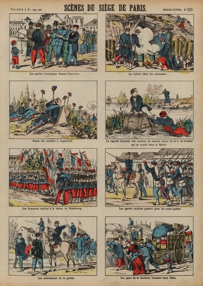 Assedio di Parigi da parte dei Prussiani, Guerra Franco-Prussiana da French School