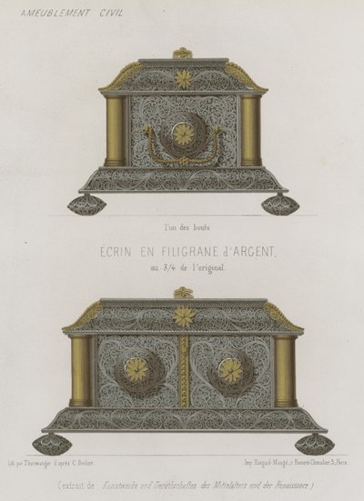 Scrigno in filigrana d