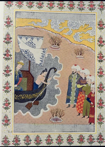 Sinbad che si imbarca, illustrazione per Sinbad il Marinaio, da Le Mille e una Notte, 1895 da French School