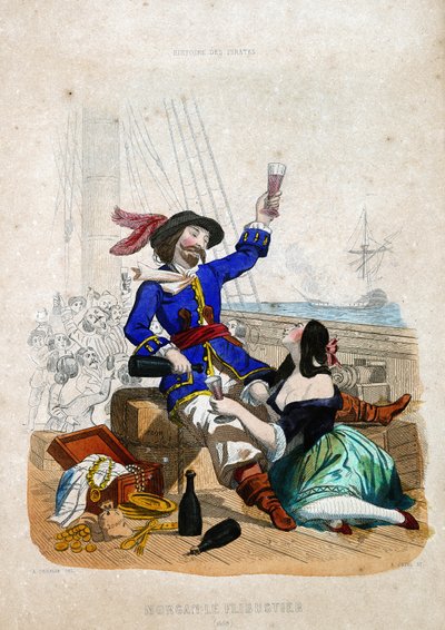 Sir Henry Morgan (1635-1688) (Morgan il filibustiere): nativo del Galles in 