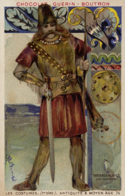 Capo guerriero tartaro slavo da French School