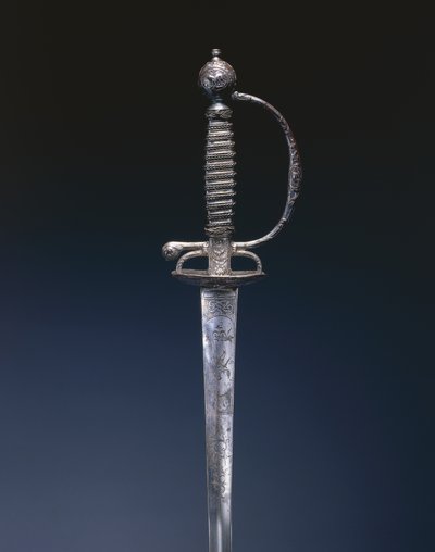 Spada piccola, c.1770-80 da French School