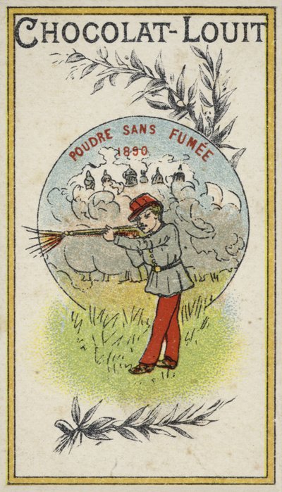 Polvere senza fumo, 1890 da French School