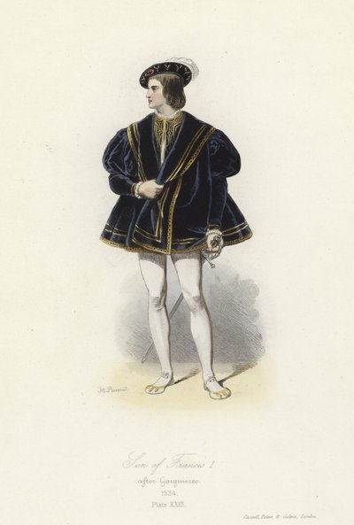 Figlio di Francesco I di Francia da French School