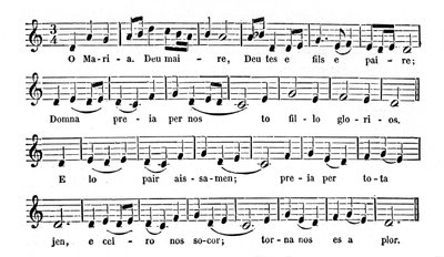 Canto delle Crociate da French School