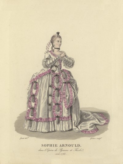 Sophie Arnould, cantante d