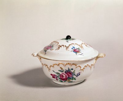 Ciotola di zuppa, realizzata a Tournai, 1775-80 da French School