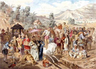 Cina meridionale: Esame di laurea militare a Sin Cheou Fou. Atlante del viaggio di esplorazione in Indocina negli anni 1866-1868, a cura di F. Gamier da French School