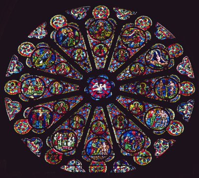Rosone sud, 1235-40 da French School