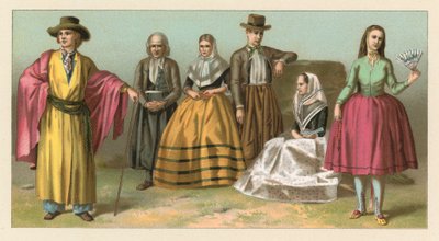 Costume spagnolo da French School