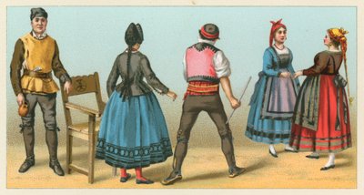 Costume spagnolo da French School