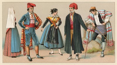 Costume spagnolo da French School