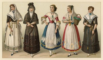 Costume spagnolo da French School