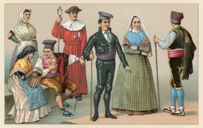 Costume spagnolo da French School