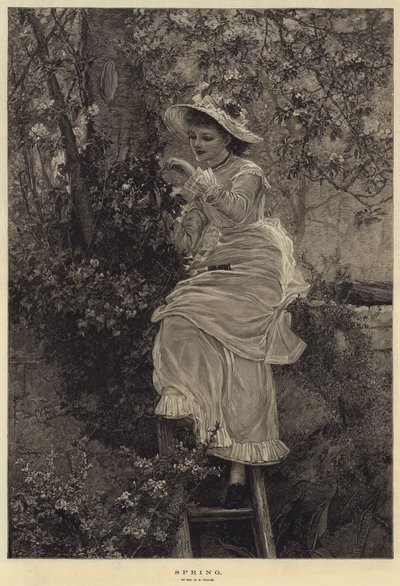 Primavera (incisione) da French School
