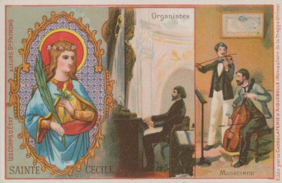 Santa Cecilia, organista e musicisti da French School