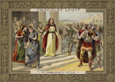 Santa Genoveffa e Attila l