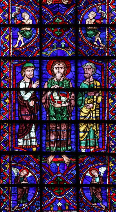 San Giovanni Battista con Agnus Dei da French School