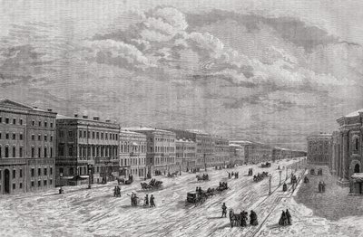San Pietroburgo, Russia nel 1794, da 