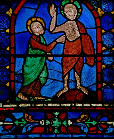 San Tommaso con Cristo da French School