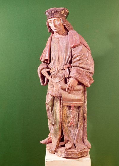 San Yves de Treguier (1253-1303), dalla Chiesa di San Martino, Amiens da French School